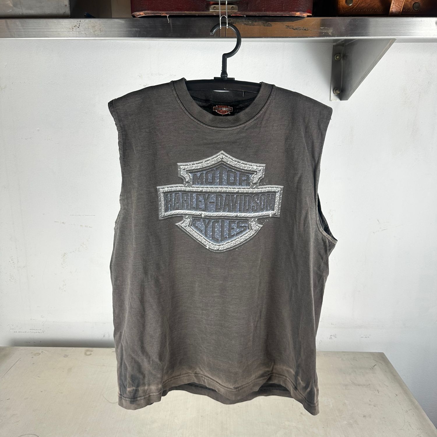 ​Vintage 1998 Harley Davidson Motorcycles Wyoming Cowboy Graphic T-Shirt