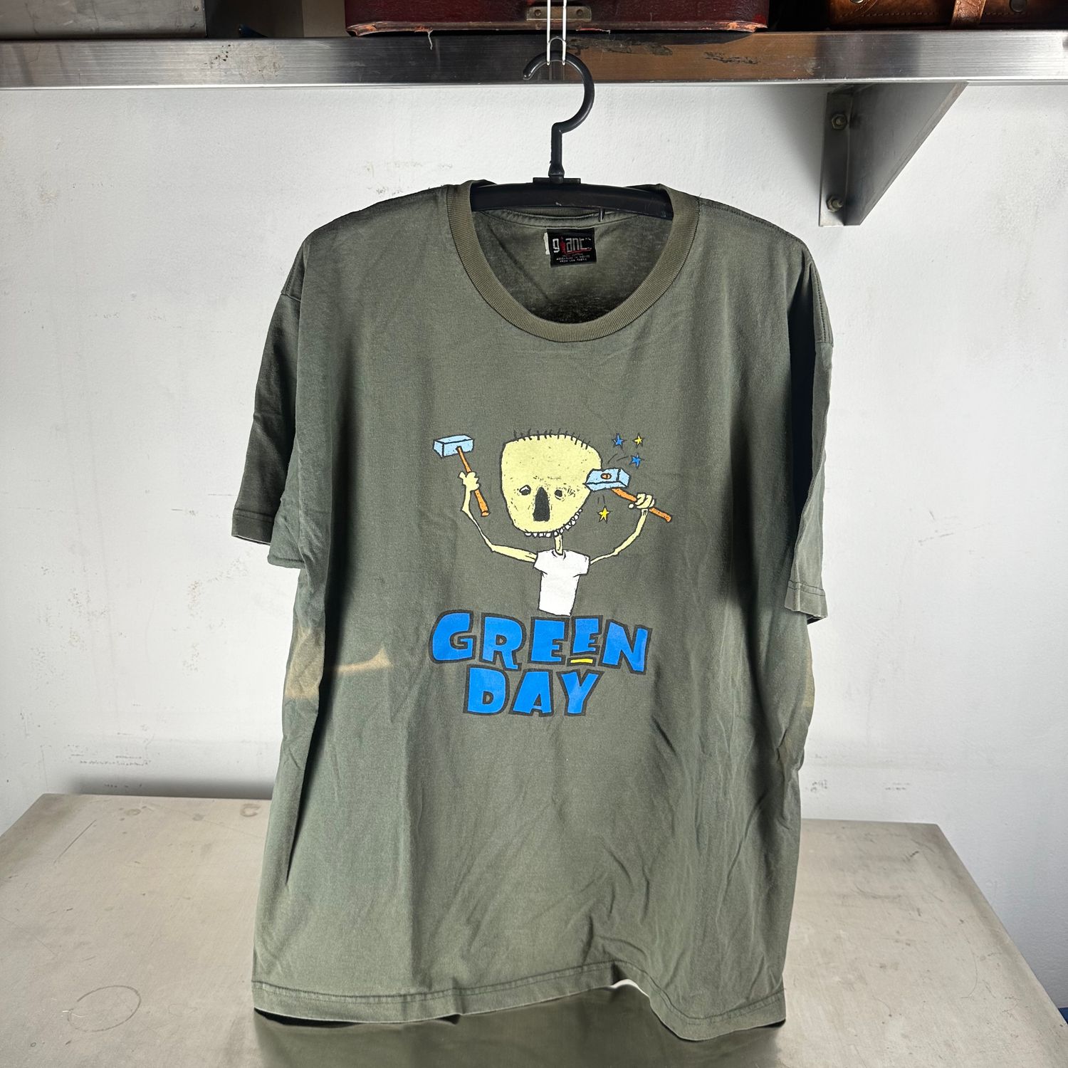 ​​​Vintage 1997 Green Day Nimrod Rock Band Tour T-Shirt