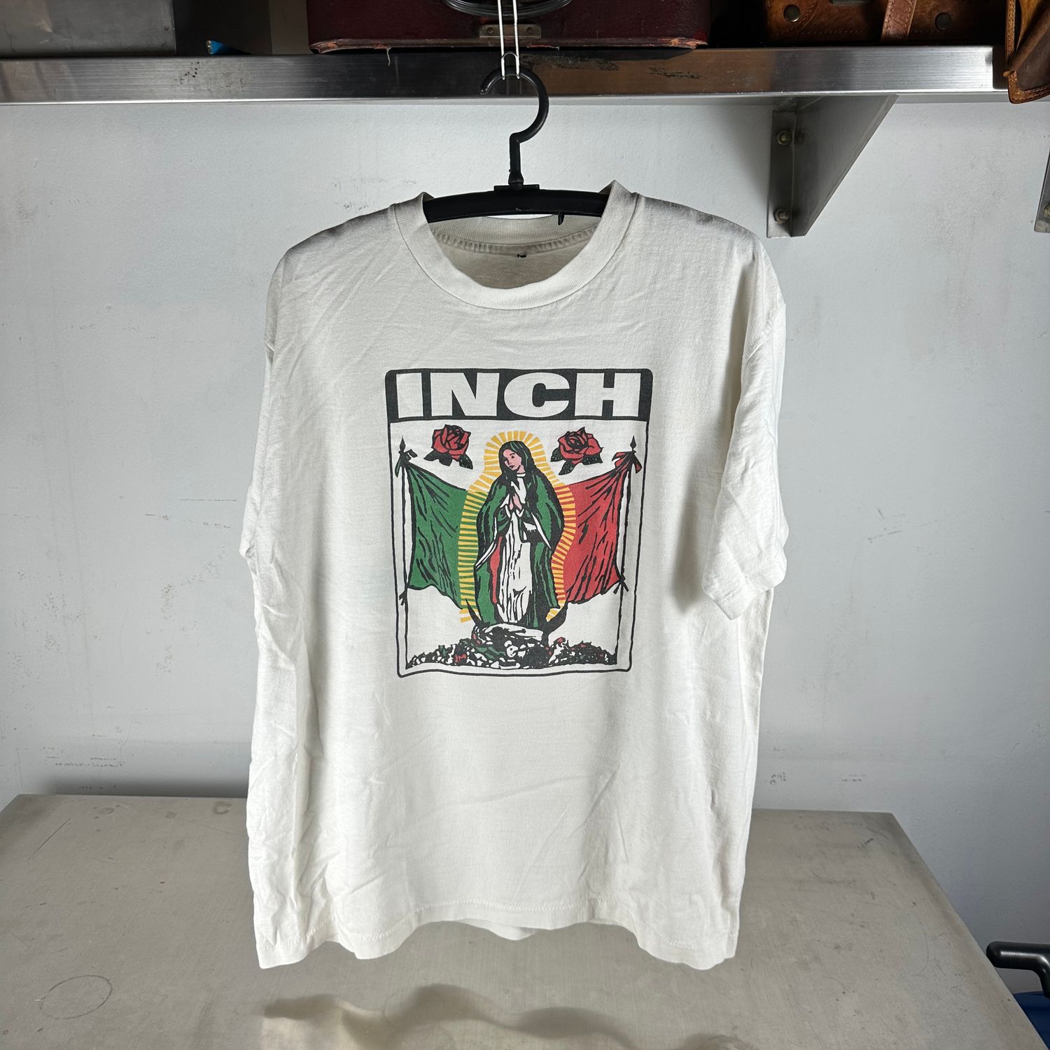 ​Vintage 90s Virgin Mary Virgen Of Guadalupe Religion T-Shirt