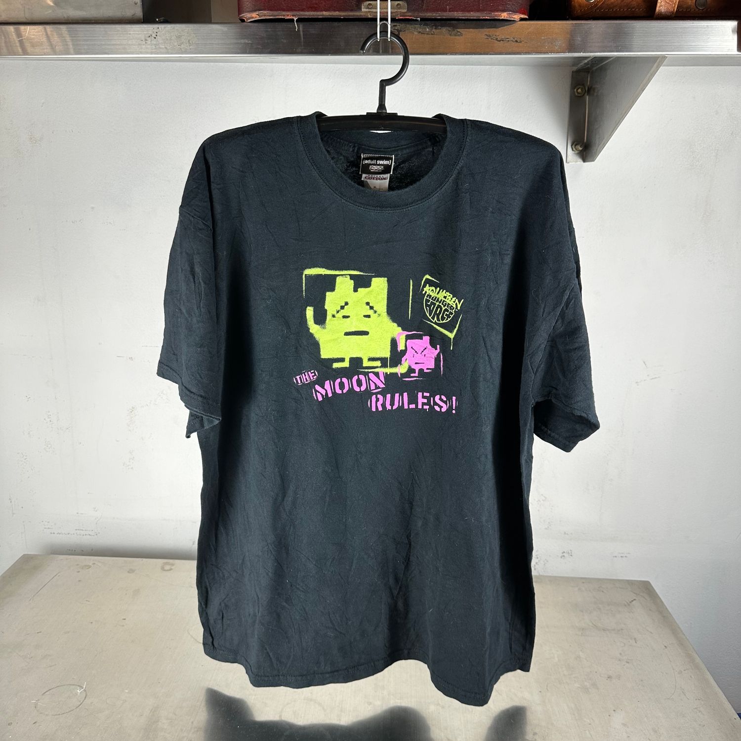 ​Vintage 2000s Aqua Teen Hunger Force Adult Swim Cartoon Network Promo T-Shirt