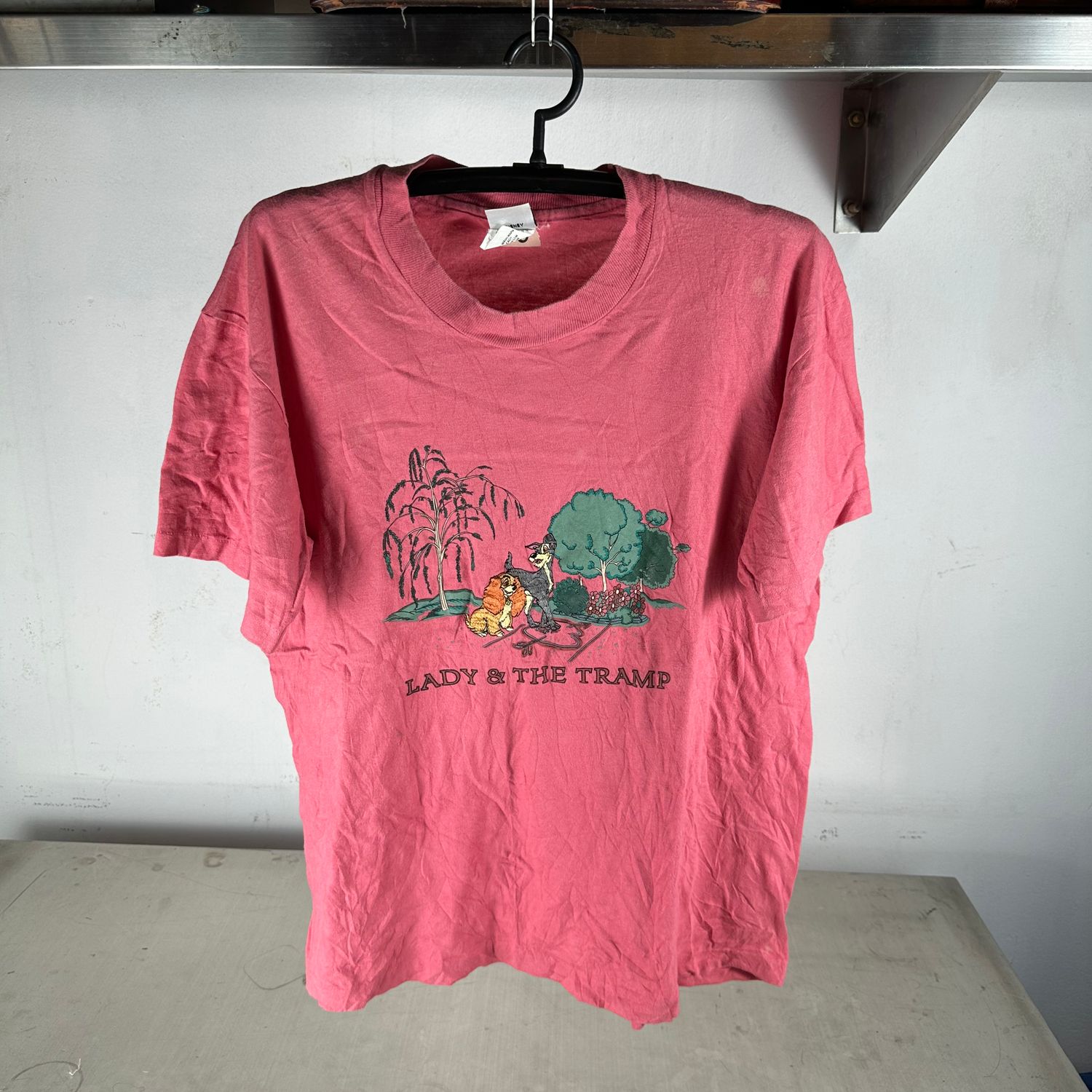 ​Vintage 90s Lady &amp; The Tramp Disney Animated Film T-Shirt