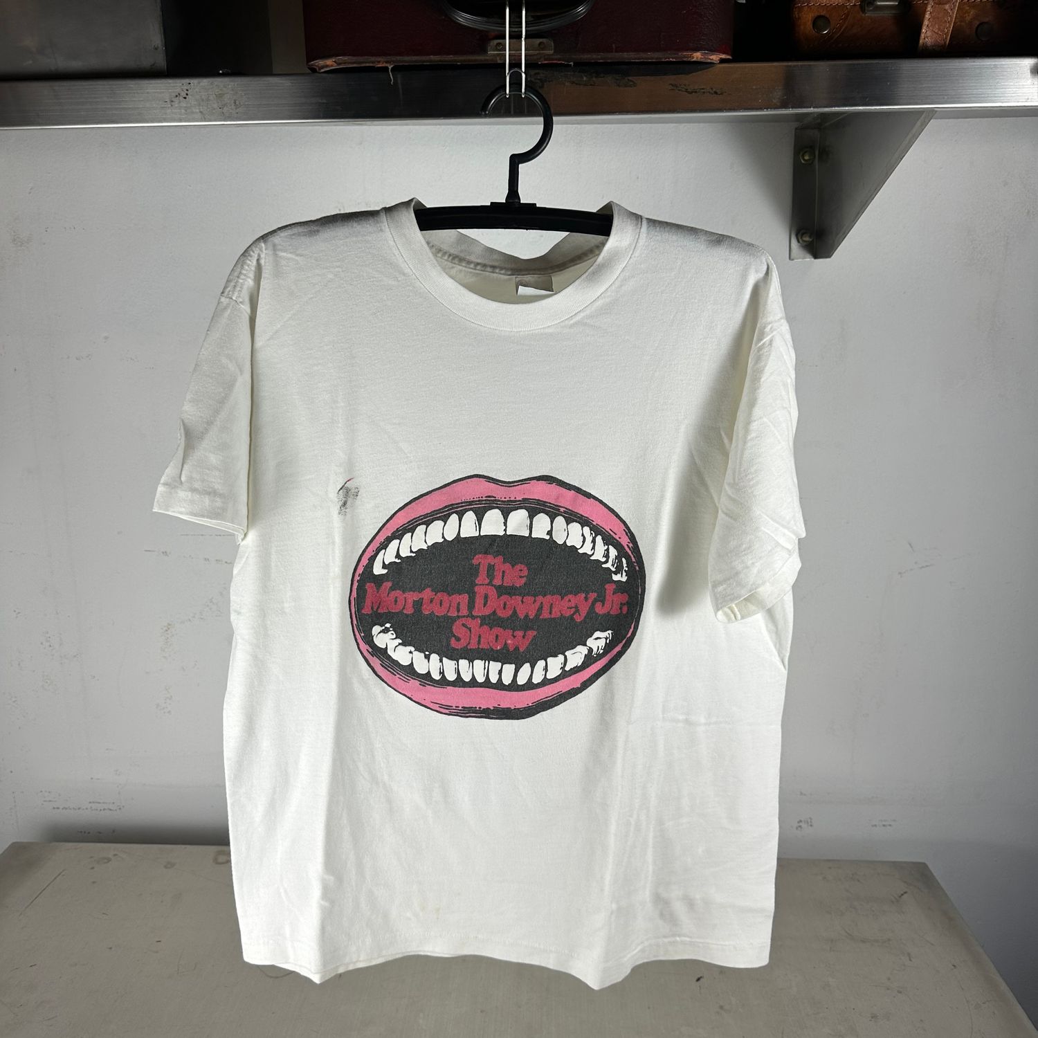 ​Vintage 80s The Morton Downey Jr. Show Talk Show Promo T-Shirt