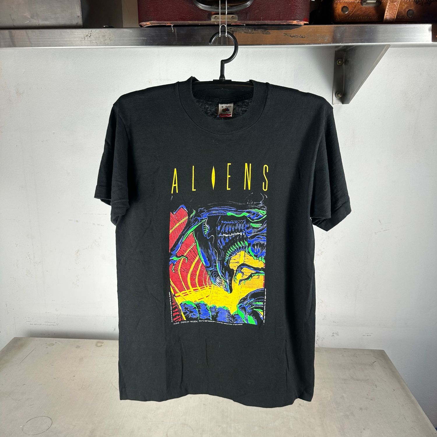 ​Vintage 1991 Aliens Movie Graphic Single Stitch T-Shirt