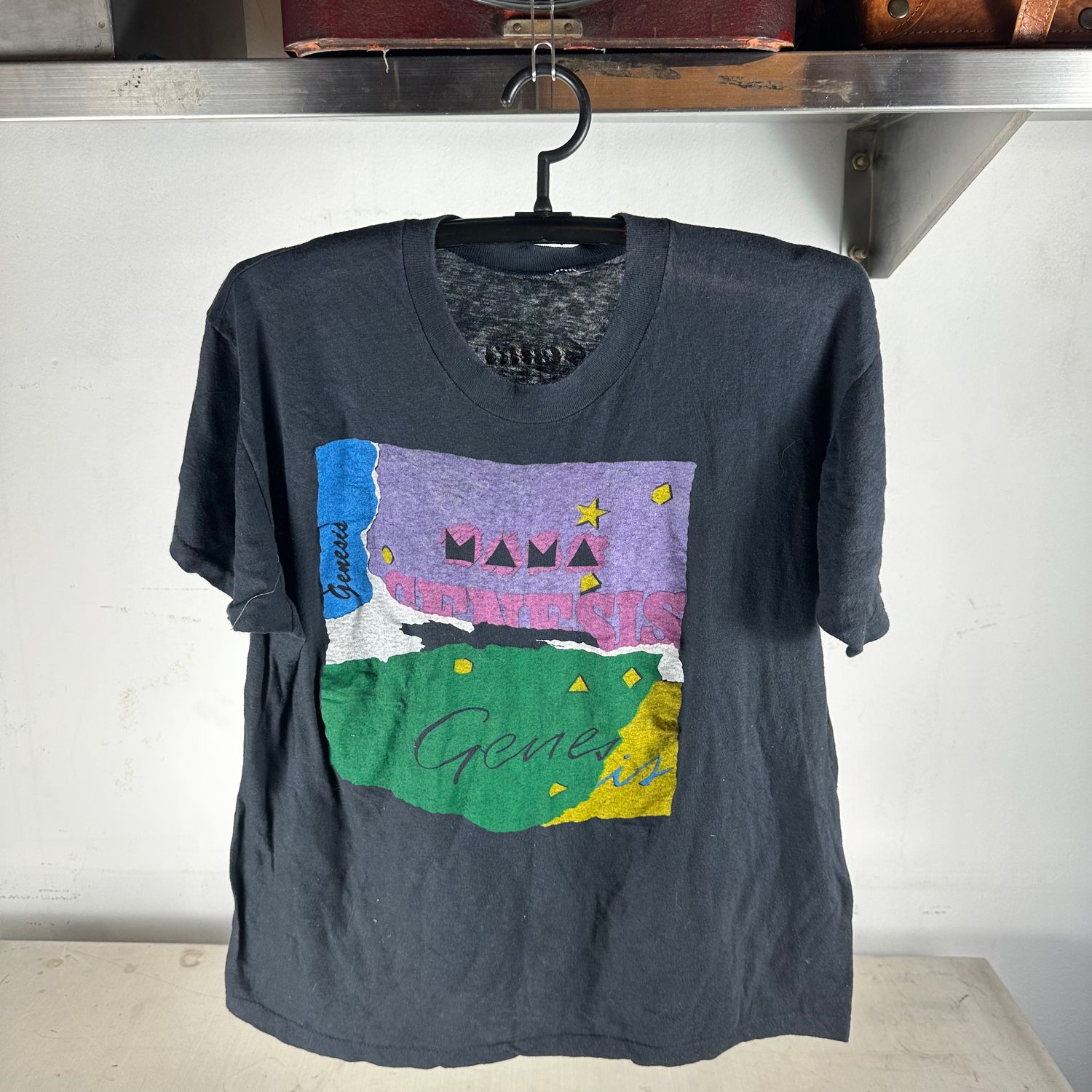 ​​Vintage 80s Genesis Mama Tour Concert Rock Band T-Shirt