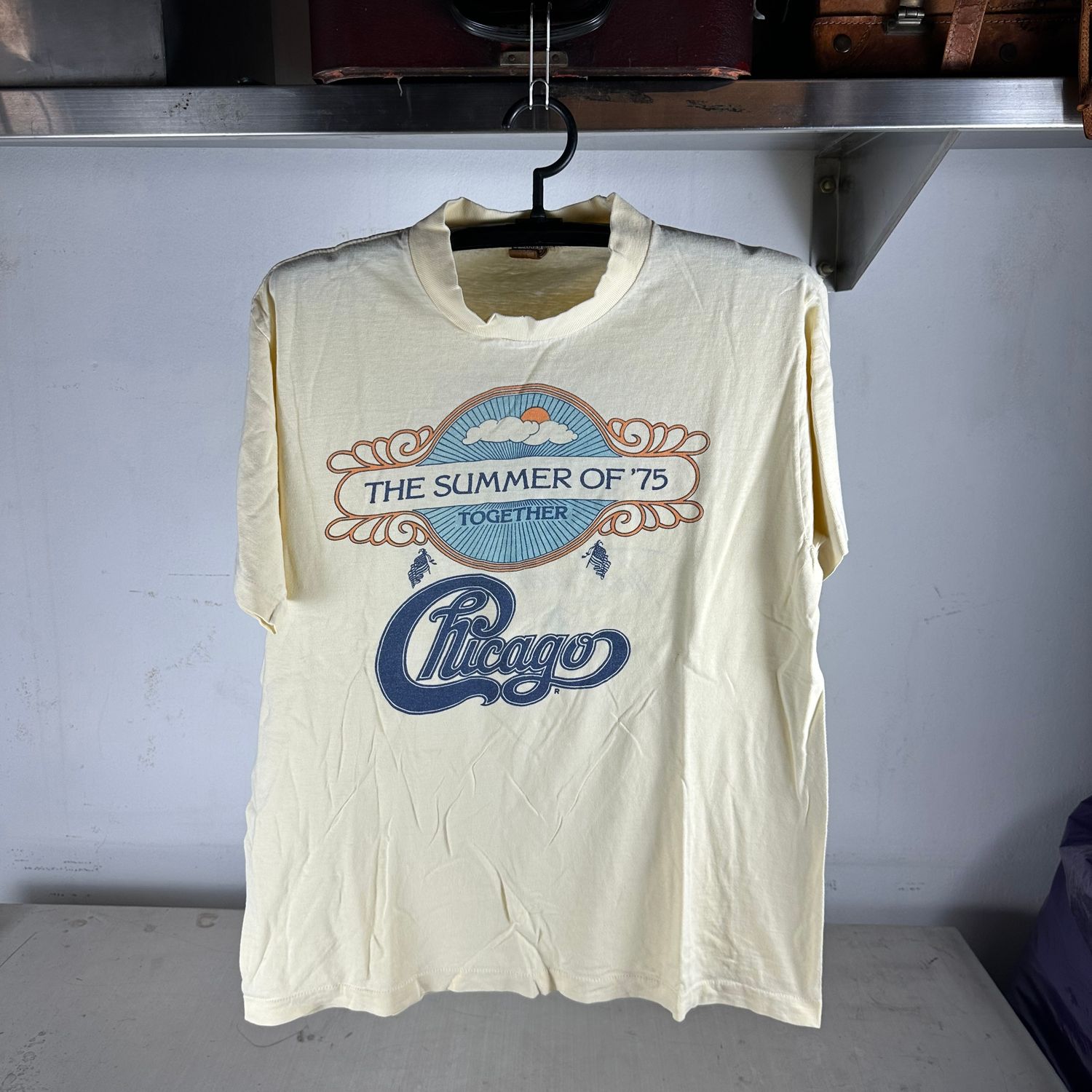 ​Vintage 1975 Chicago The Summer Of 75 Together Tour Concert T-Shirt