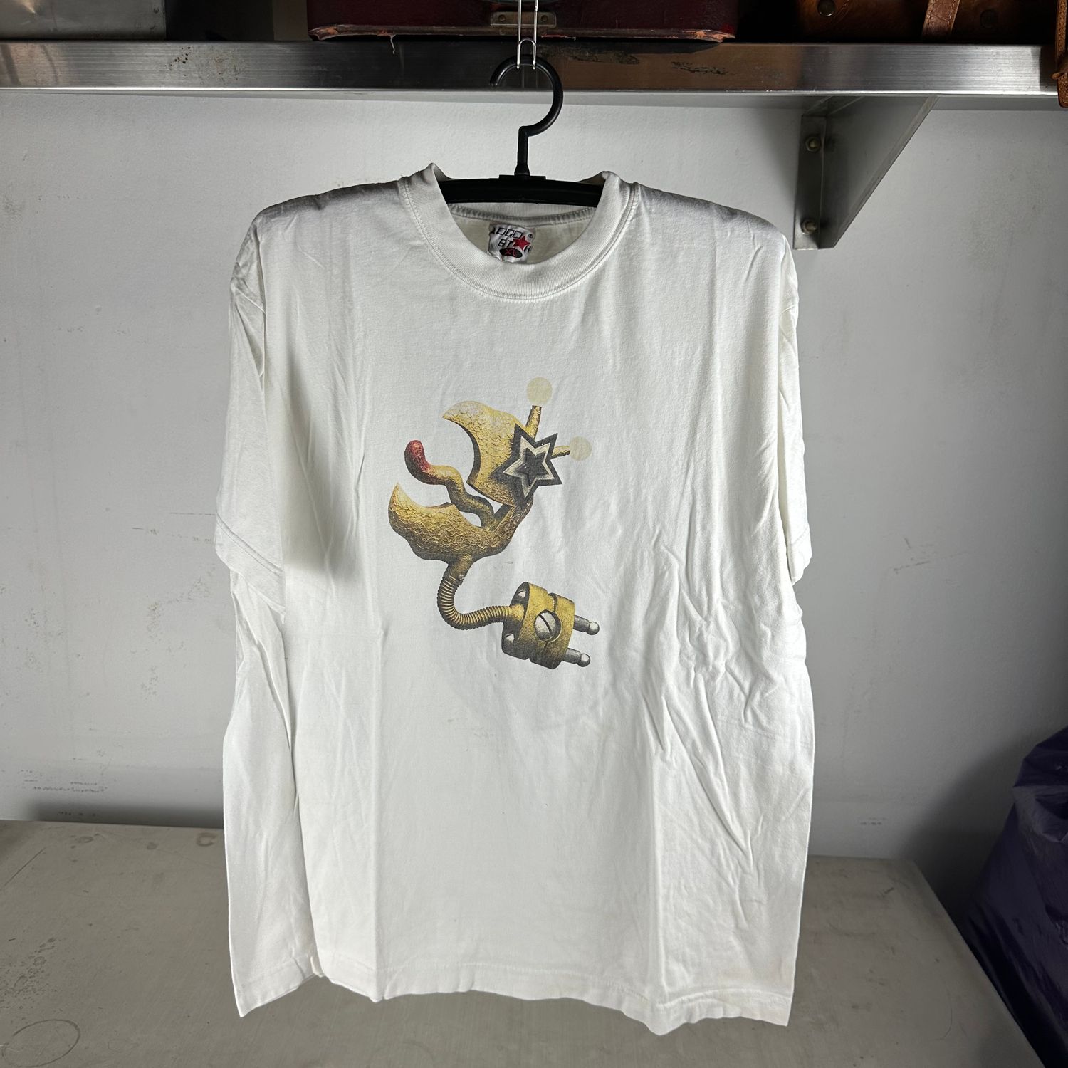 ​Vintage 1999 Flaming Lips Gang Starr Public Enemy Lowlands Festival Lineup T-Shirt