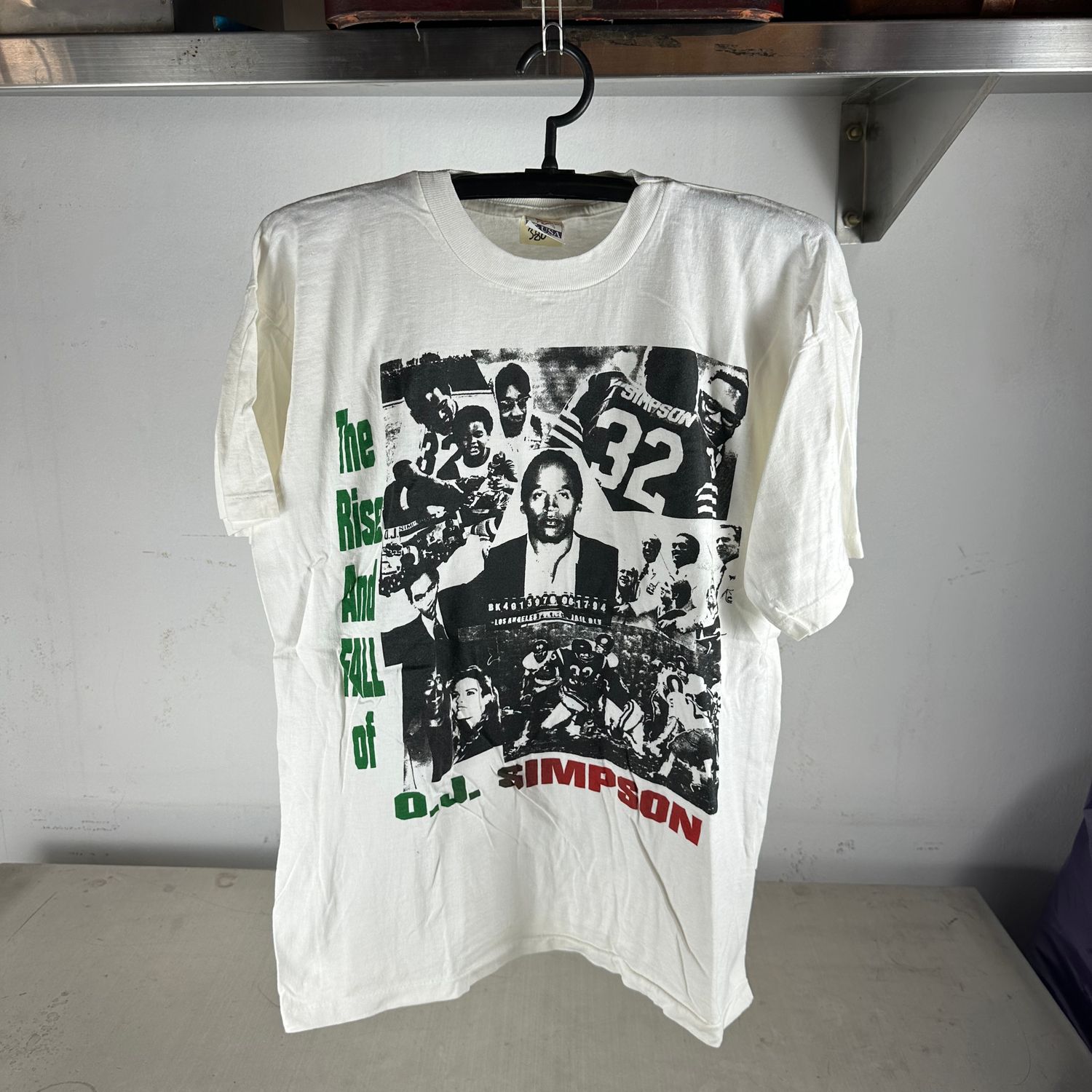 ​Vintage 90s The Rise And Fall Of OJ Simpson Rap​ T-Shirt