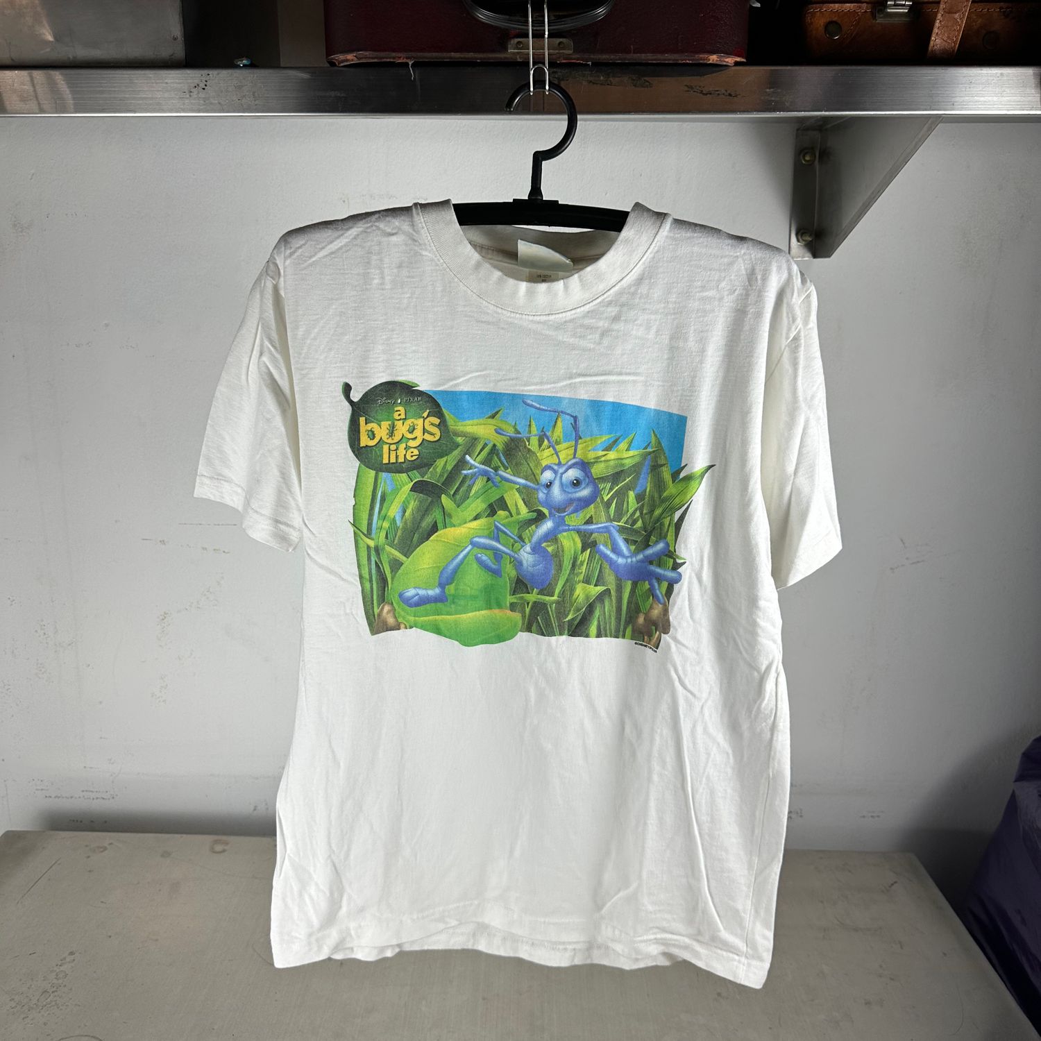 ​Vintage 90s A Bug's Life Flik Disney Pixar Movie Promo Graphic T-Shirt