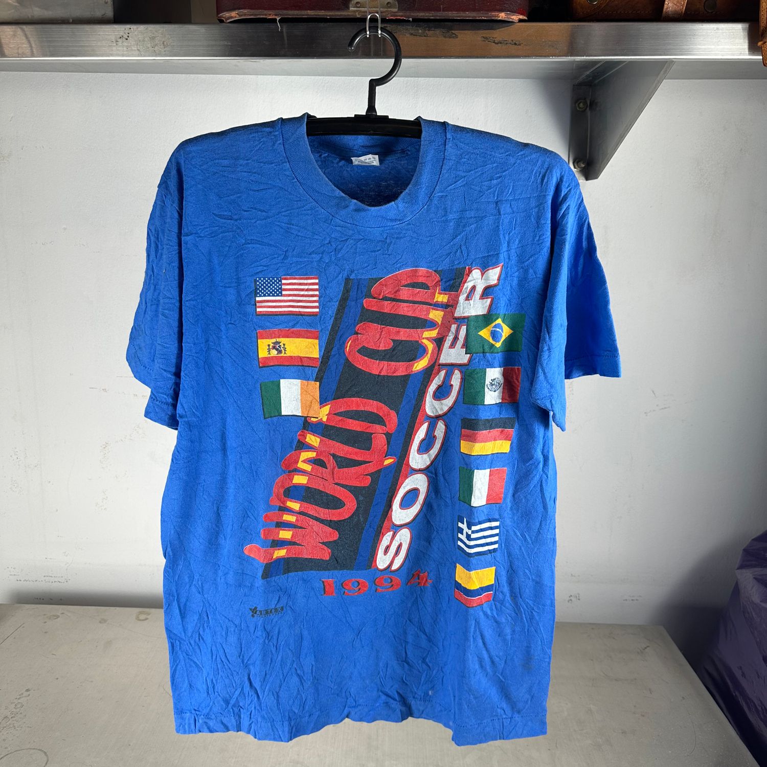 ​​​Vintage 1994 USA Soccer World Cup Graphic Single Stitch​ T-Shirt