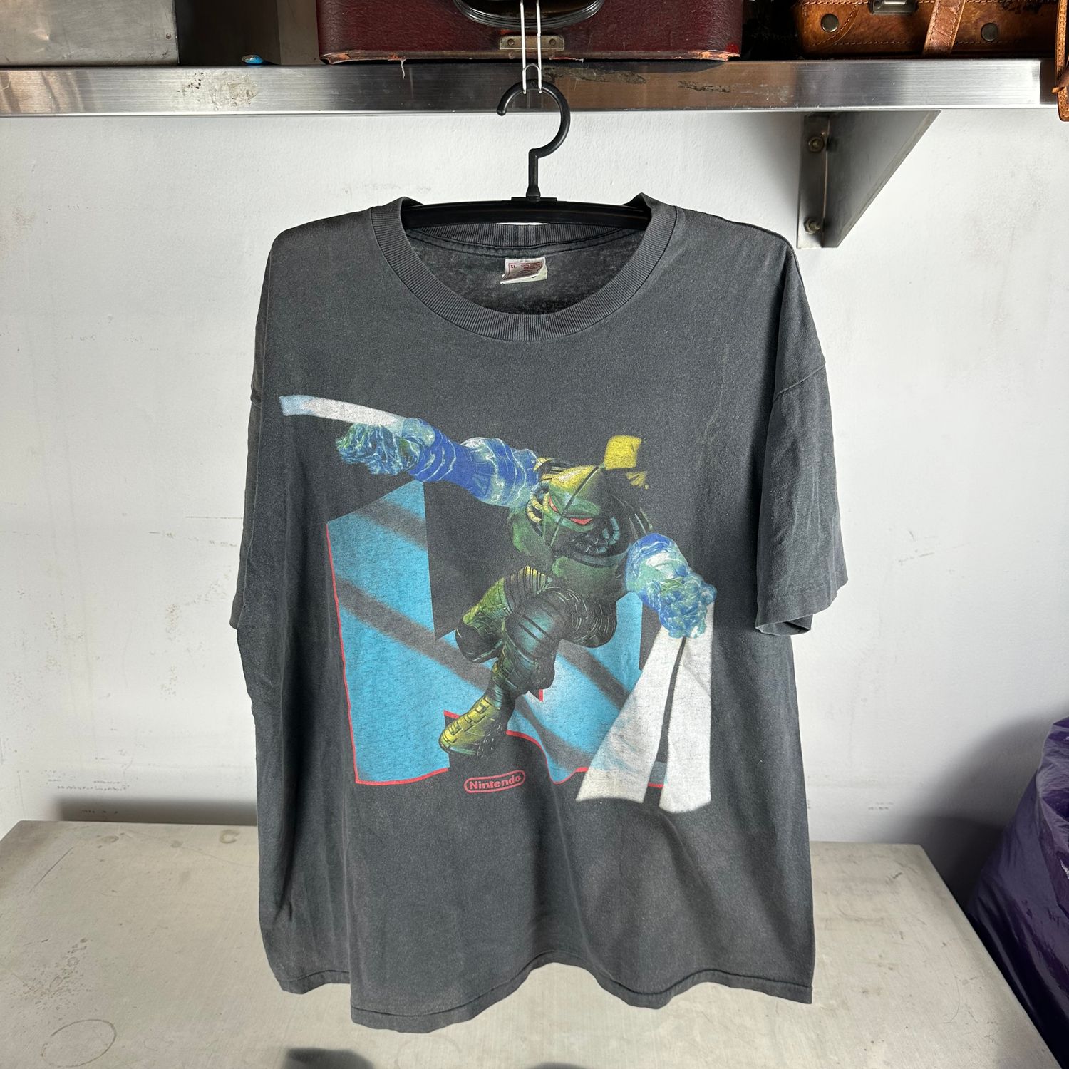 ​Vintage 90s Killer Instinct Nintendo Video Game Promo Faded T-Shirt