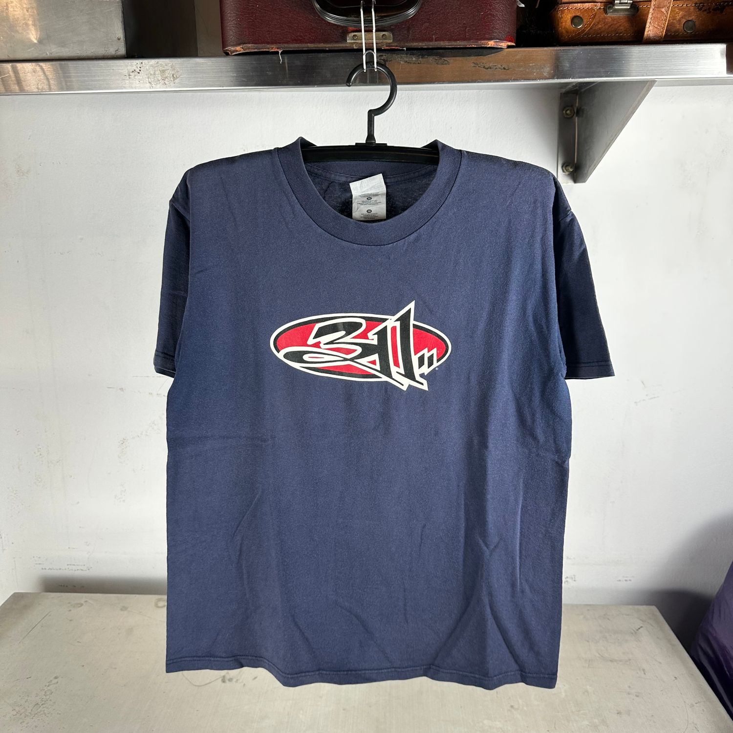 ​Vintage 90s 311 Three Eleven Transistor Rock Band T-Shirt