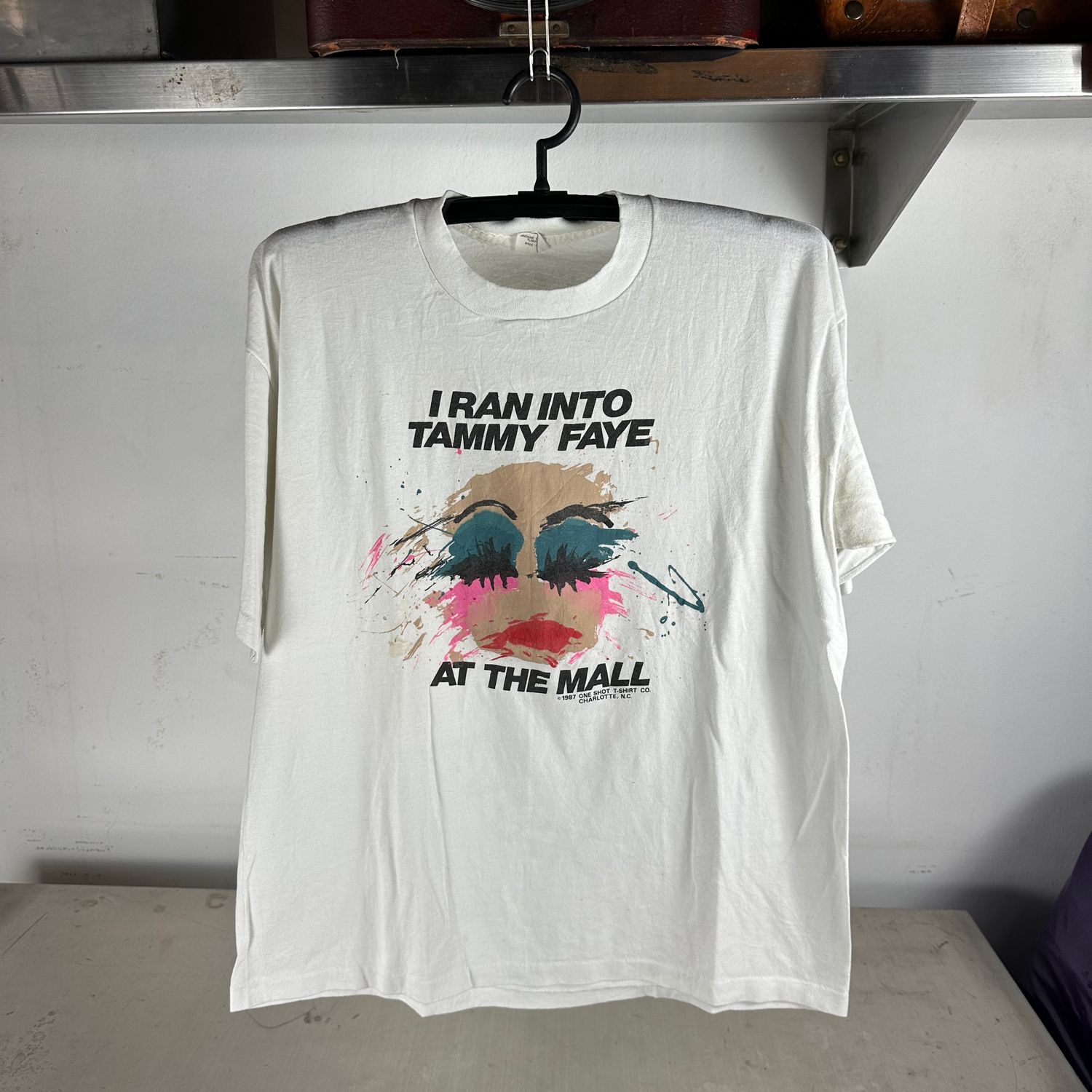 ​Vintage 1987 I Ran Into Tammy Faye At The Mall Graphic T-Shirt