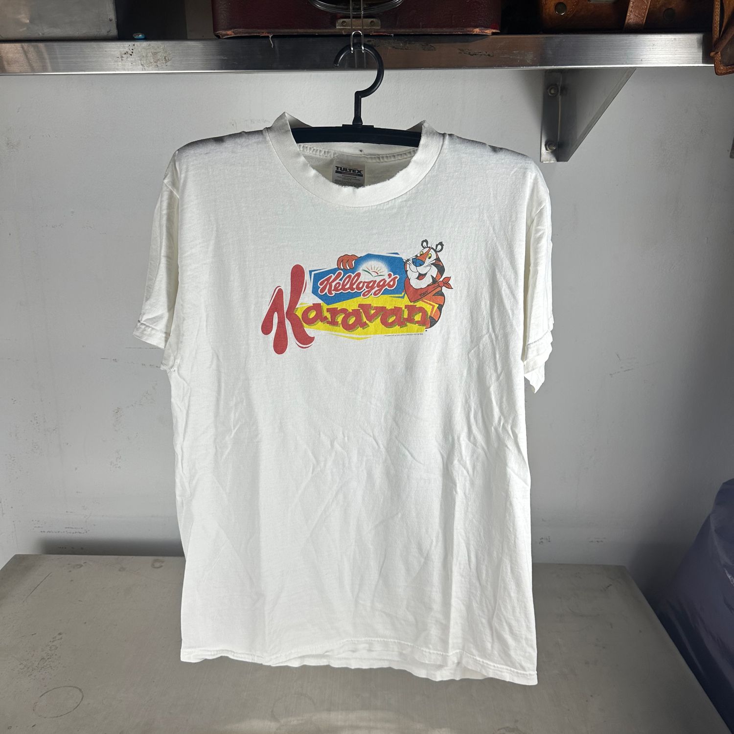 ​Vintage 1998 Kellogg's Karavan Tony The Tiger Promo T-shirt