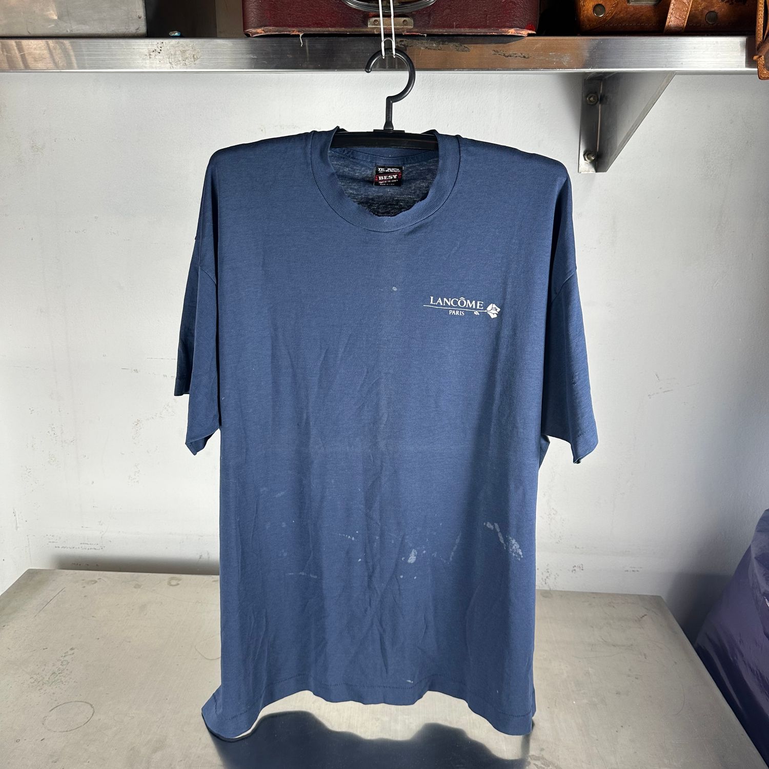 ​Vintage 90s Lancome Paris Cosmetic We Do It Right The First Time Promo T-shirt