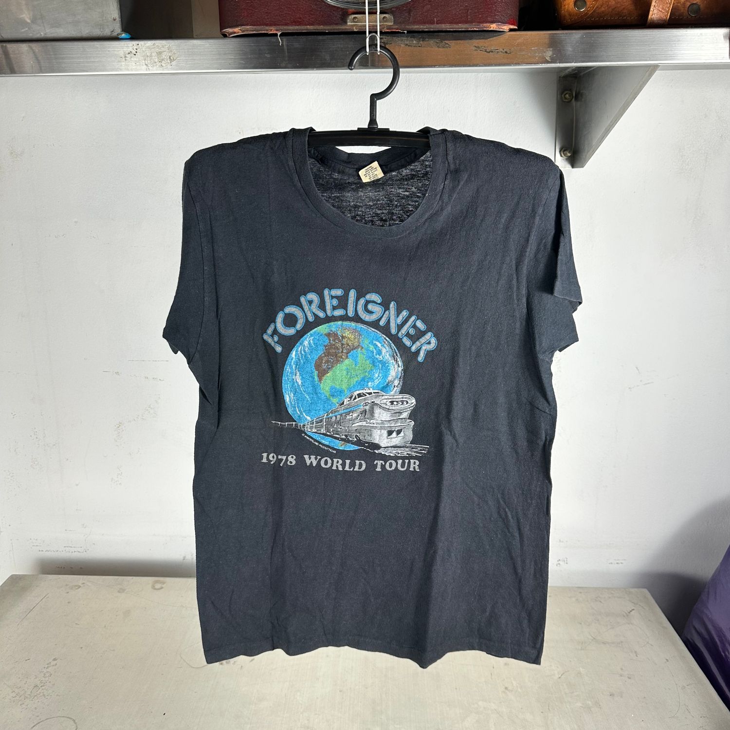 ​Vintage 1978 Foreigner World Tour Concert Rock Band T-shirt