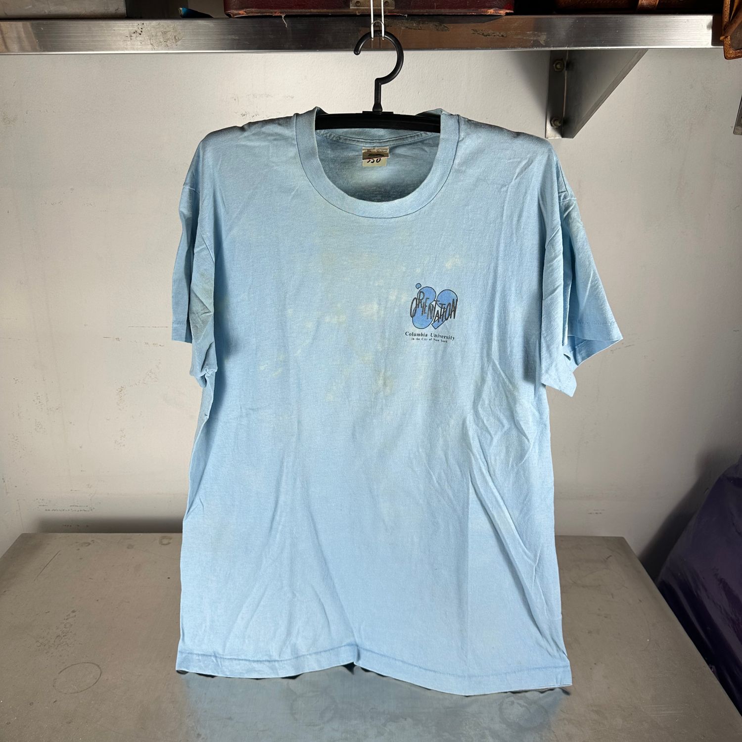 ​Vintage 1989 80s Columbia University Orientation Artwork Graphic T-shirt