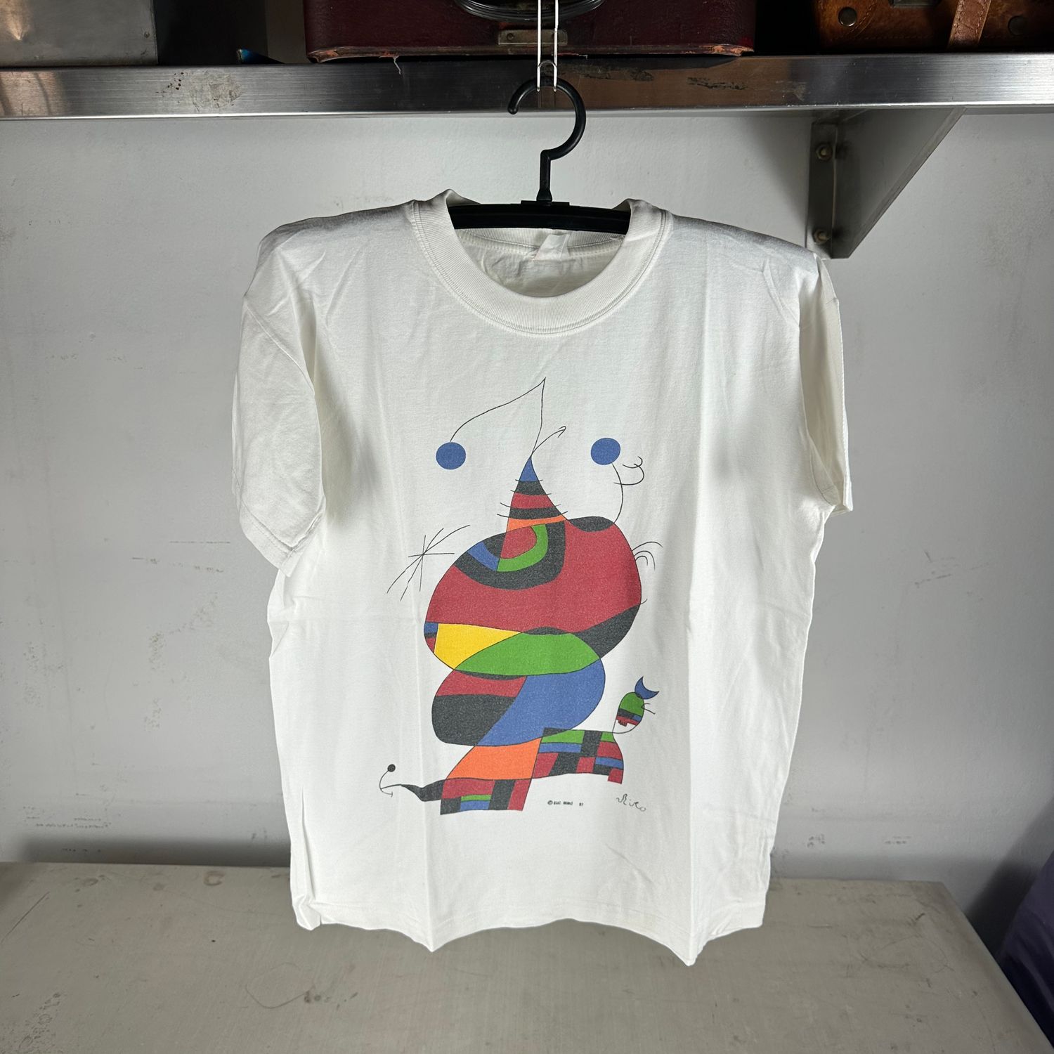 ​Vintage 1997 Joan Miro Abstract Artwork Graphic T-shirt