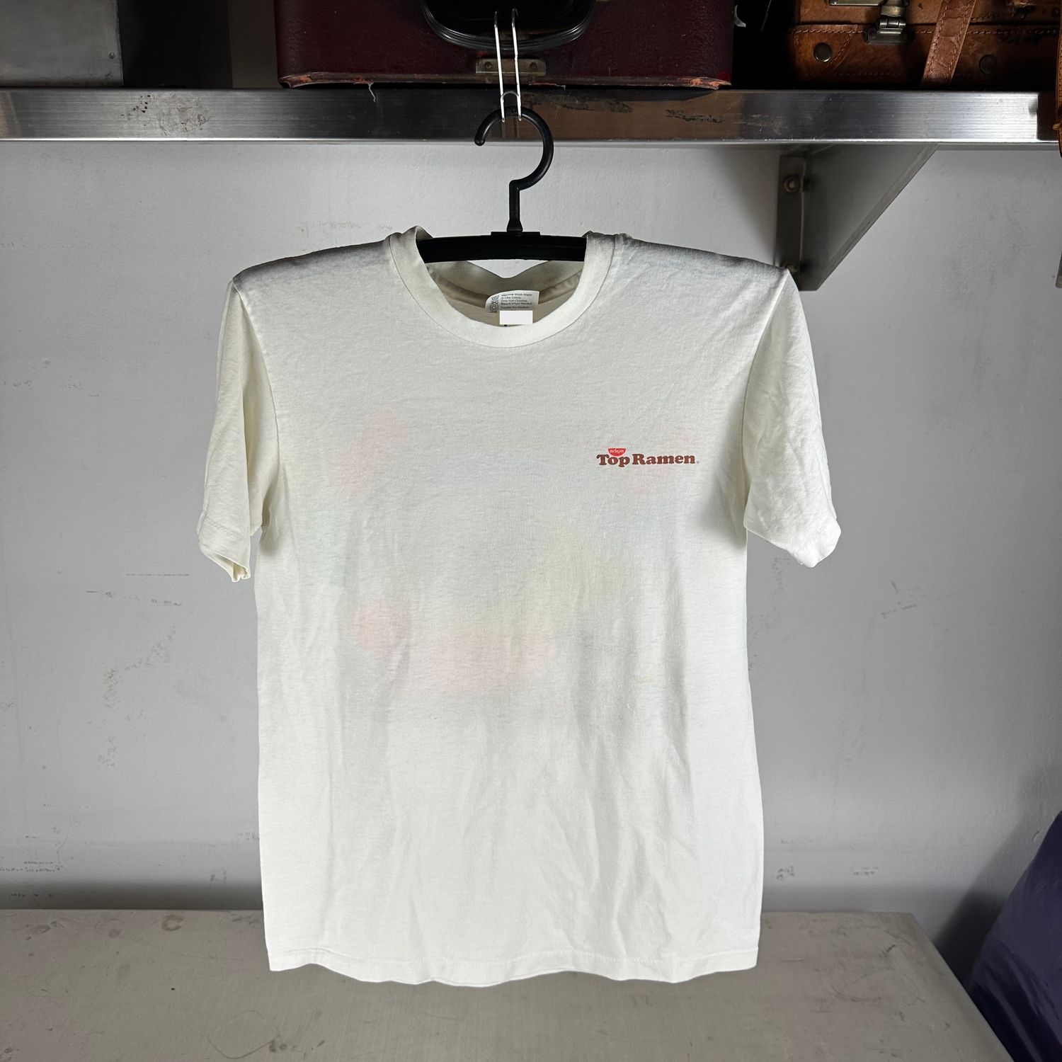 ​Vintage 80s Nissin Ramen Souper Heroes Graphic Promo T-shirt