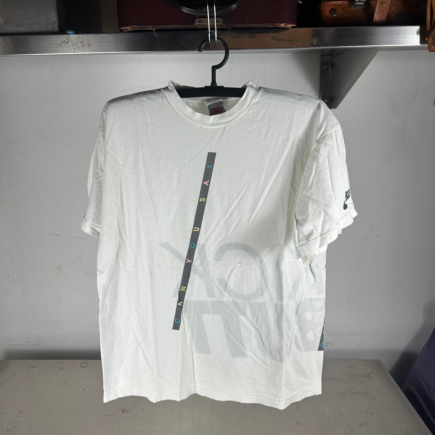 Vintage Nike 90s Can You Say Kick Some Butt Double Sided T-shirt