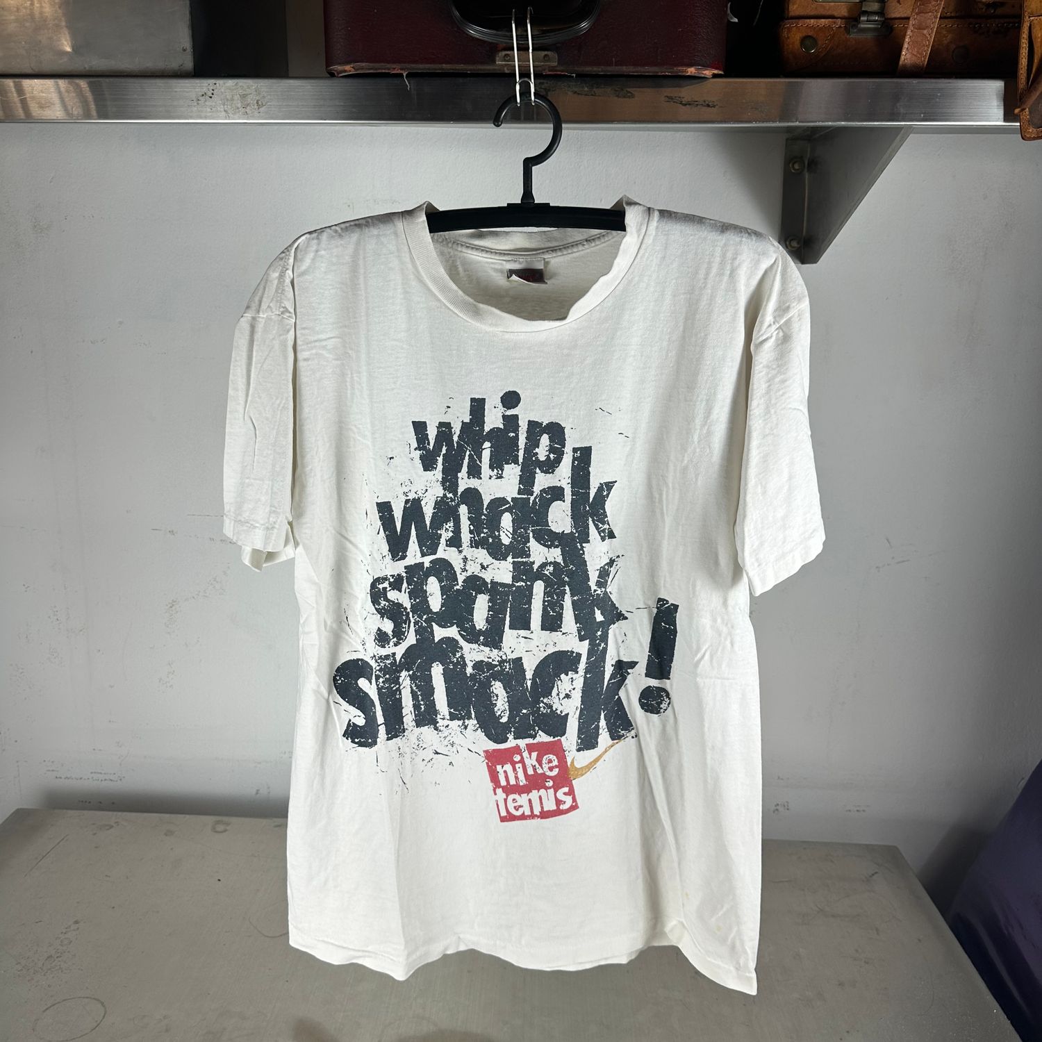 ​Vintage 1994 Nike Tennis Events Promo Double Sided Single Stitch T-shirt