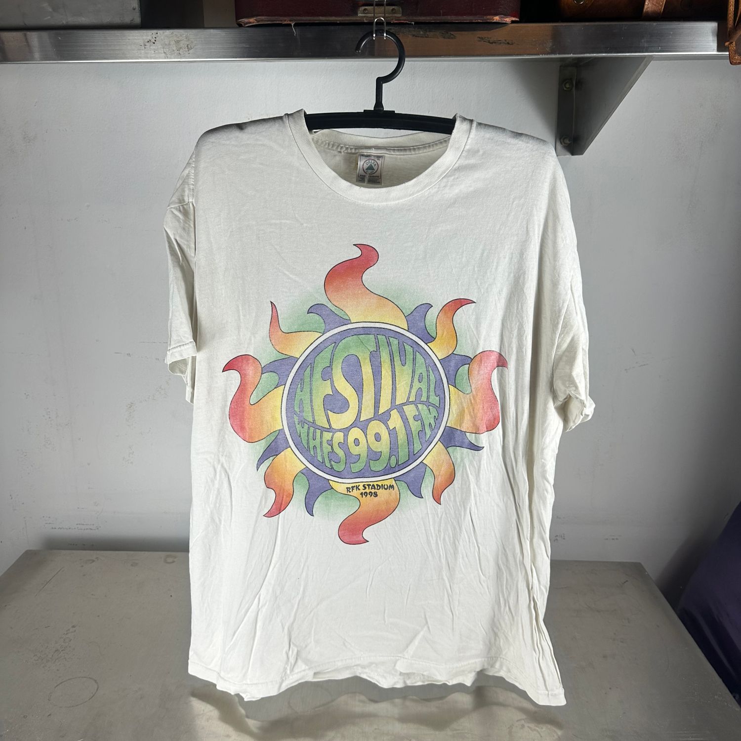 ​​Vintage 1998 Green Day Foo Fighters HFStival Music Festival Lineup T-shirt