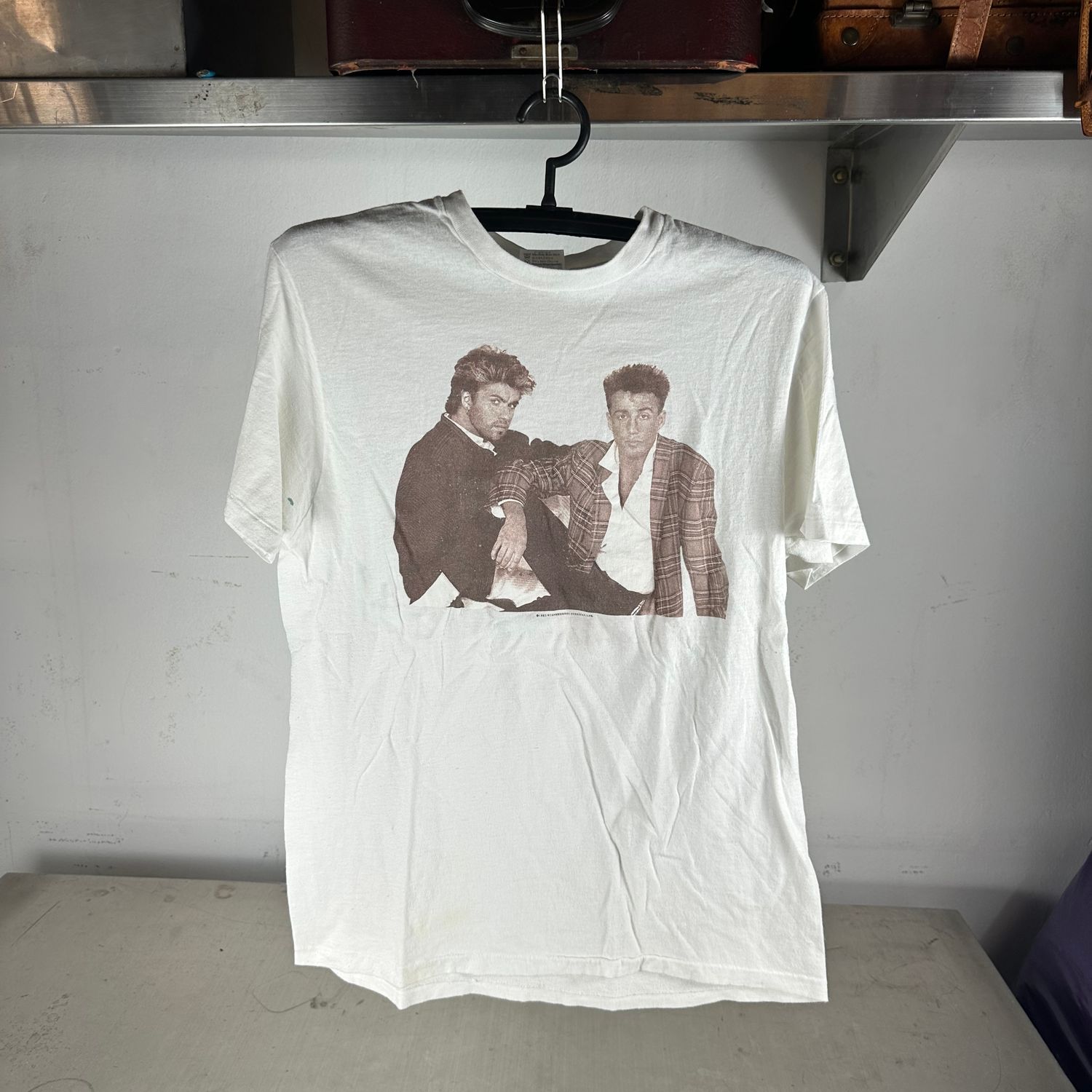 ​Vintage 1985 Wham! America! Tour George Michael Andrew Ridgeley T-shirt