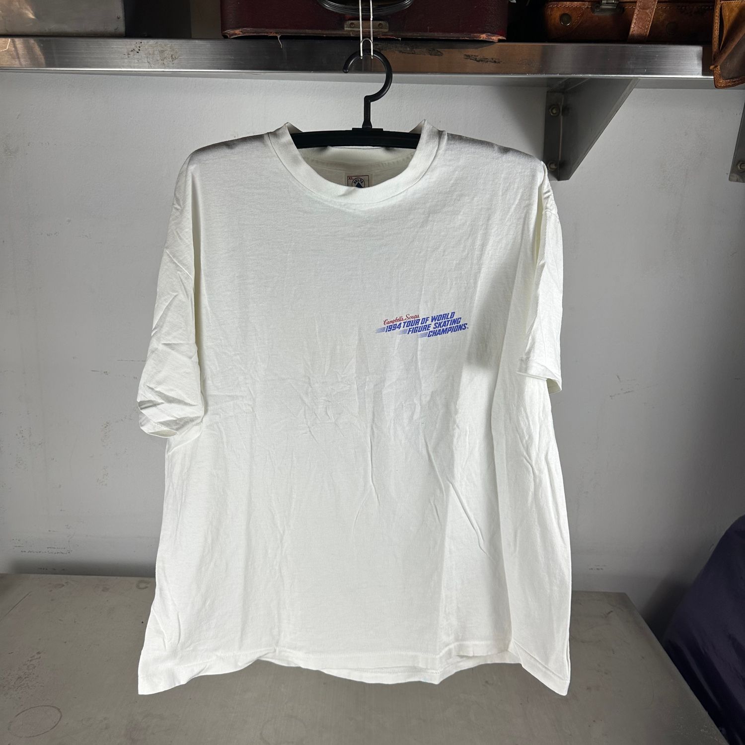 ​Vintage Campbell's Soups 1994 Tour of World Figure Skating Champions T-shirt