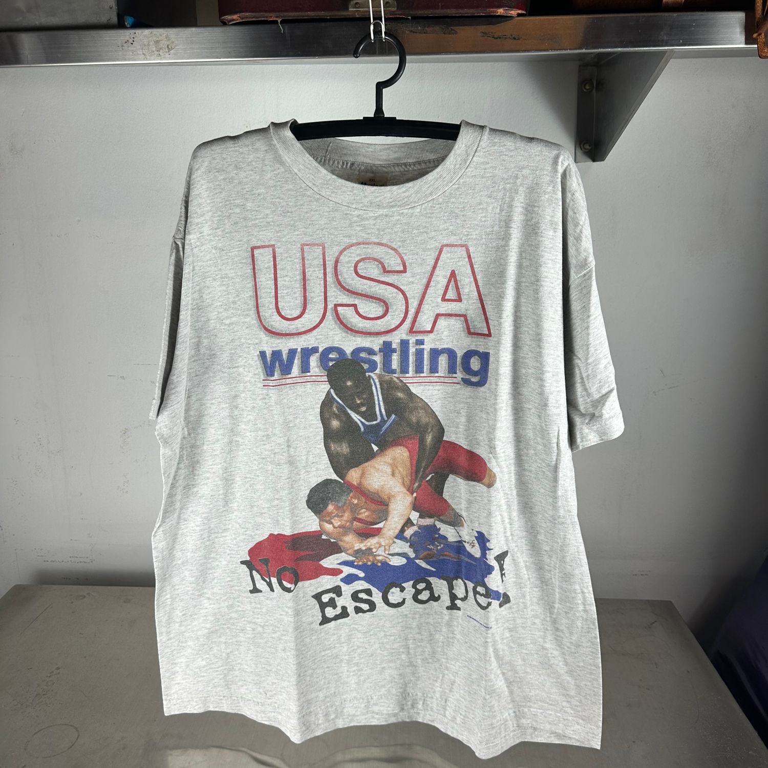 ​Vintage 90s USA Wrestling No Escape Graphic T-shirt