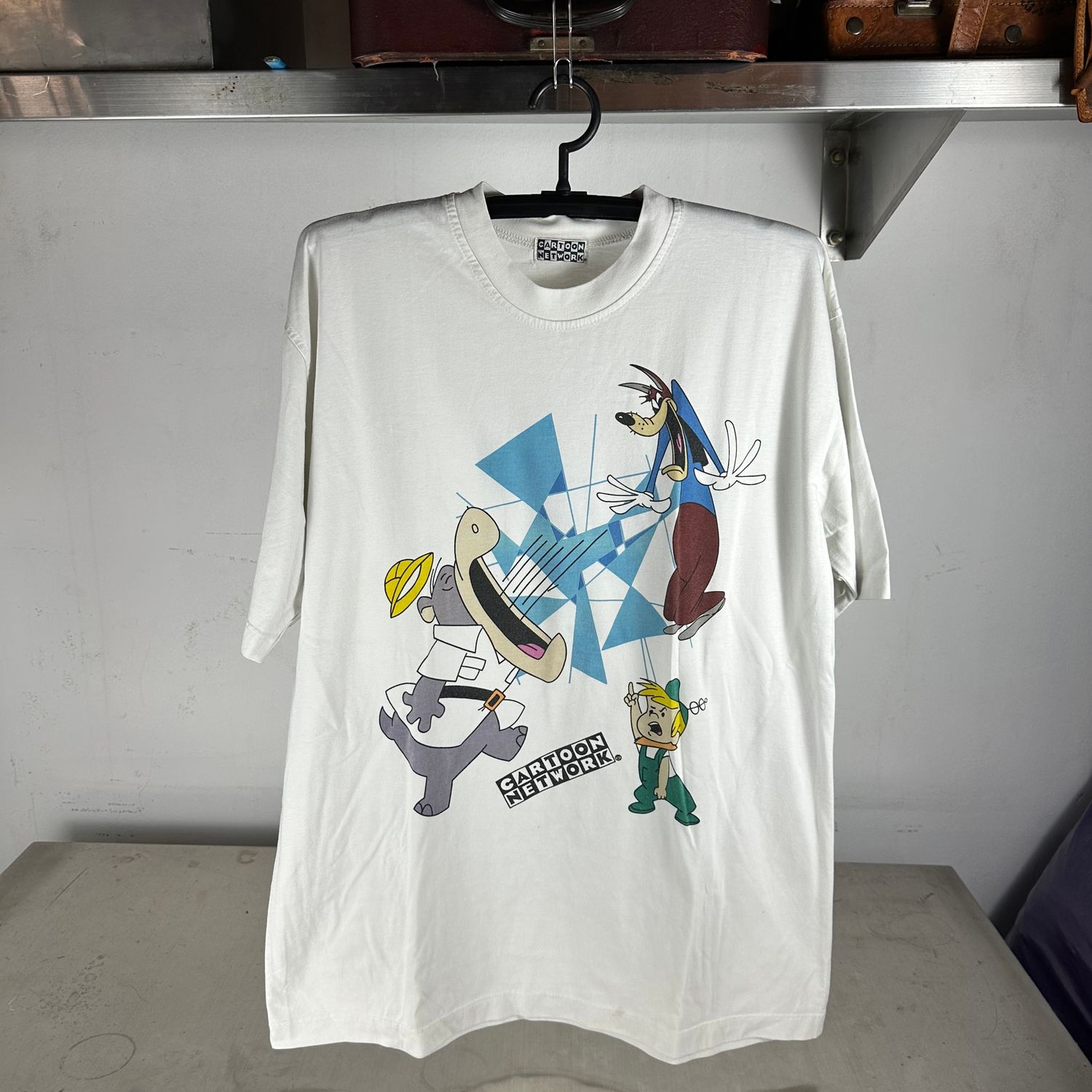 ​Vintage 2000s Cartoon Network Box Logo Graphic T-shirt