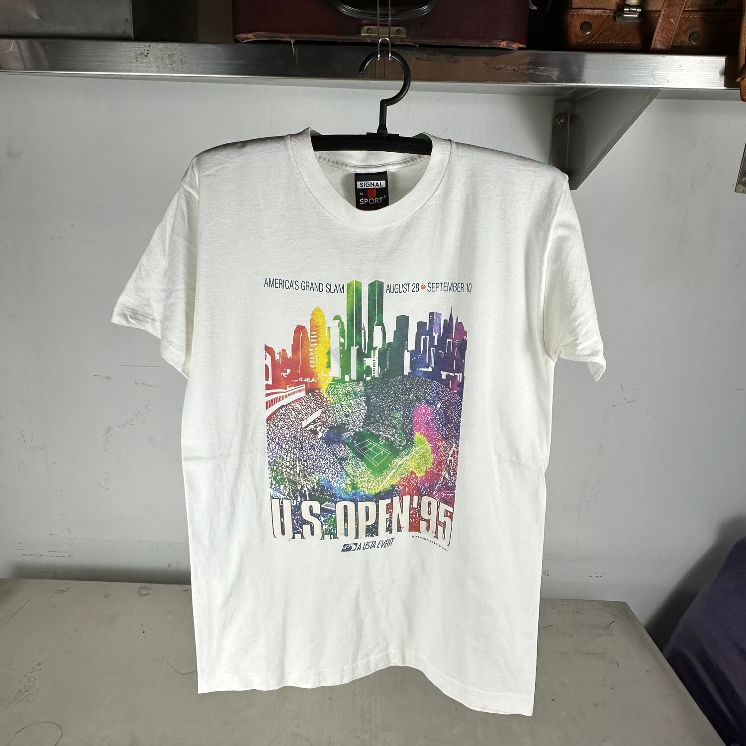 ​Vintage 1995 US Open Tennis Championship Single Stitch T-shirt