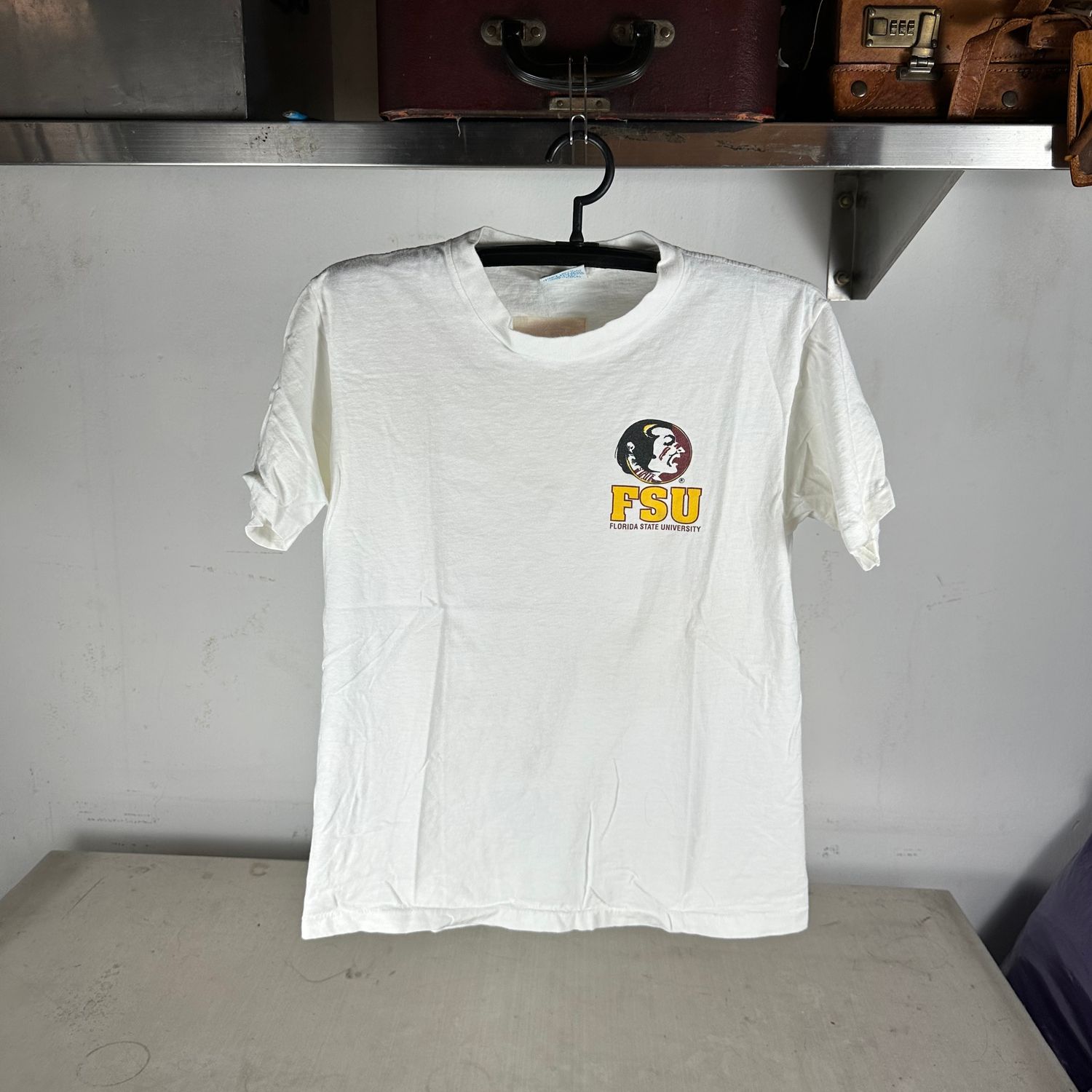 ​Vintage 1992 FSU Seminoles NCAA Football Graphic Single Stitch T-shirt