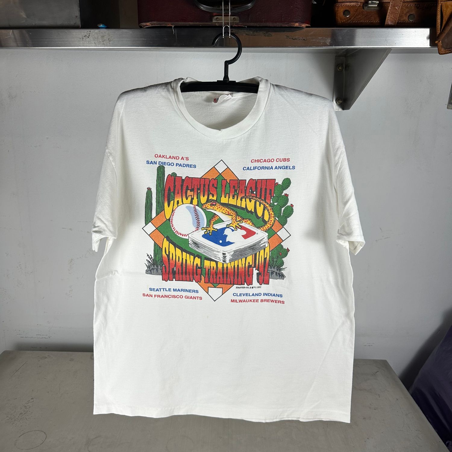 ​Vintage 1992 MLB Cactus League Spring Training Single Stitch T-shirt