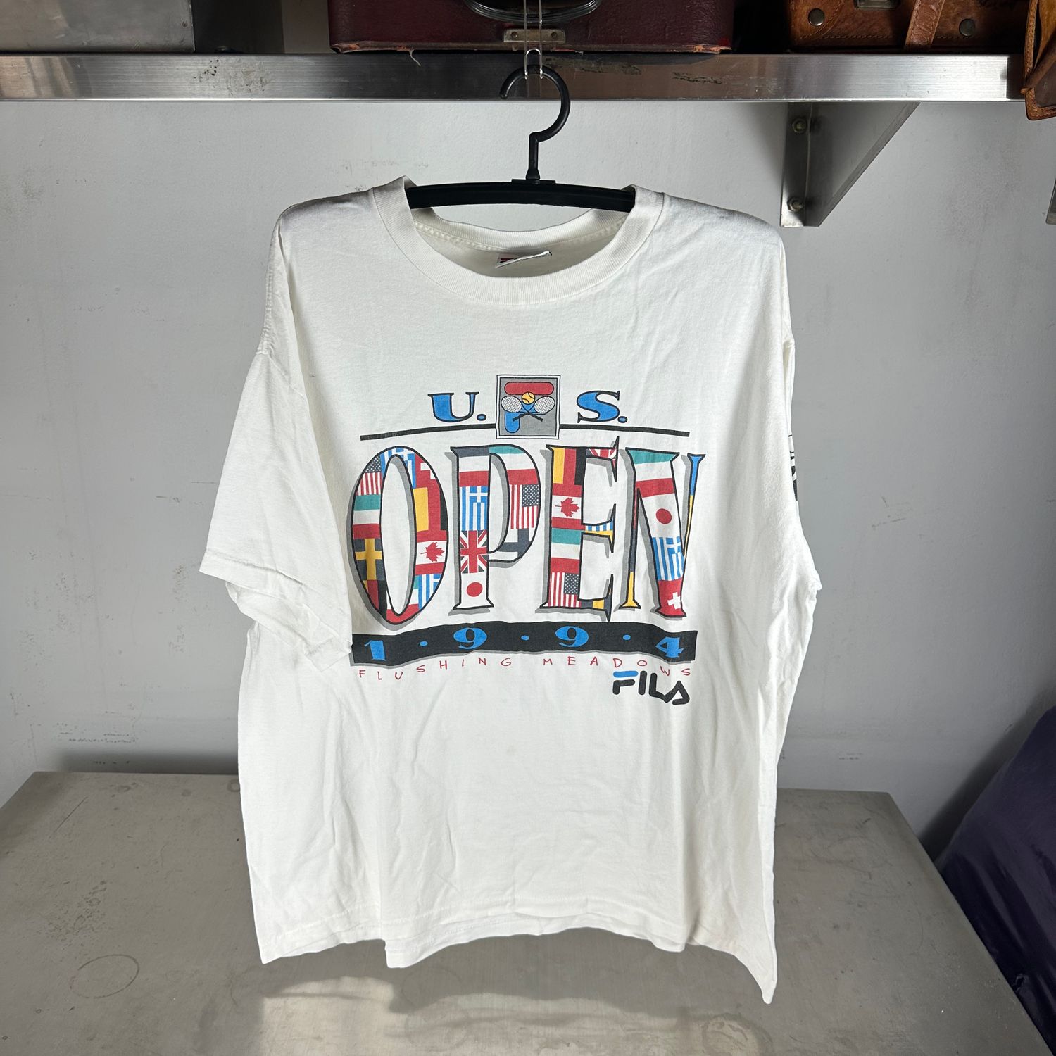 ​Vintage 1994 Fila US Open Tennis Championship Promo Single Stitch T-shirt