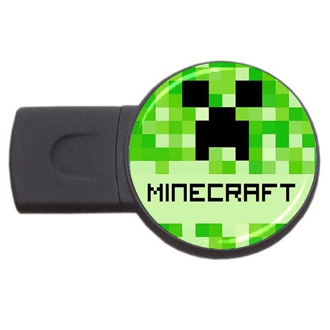 Minecraft Creeper Mobs Head 4gb Usb Flash Memory Drive