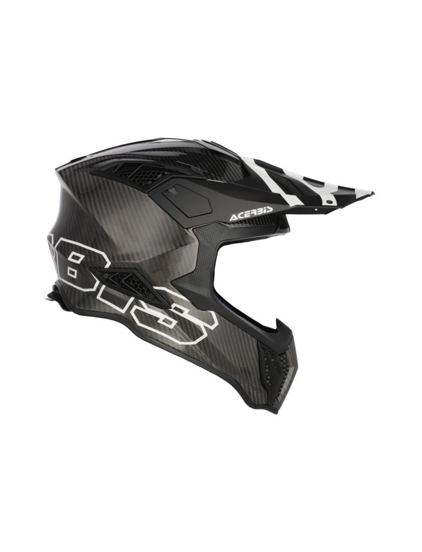 Helm Acerbis Carbon Airstrike - C - Black/white