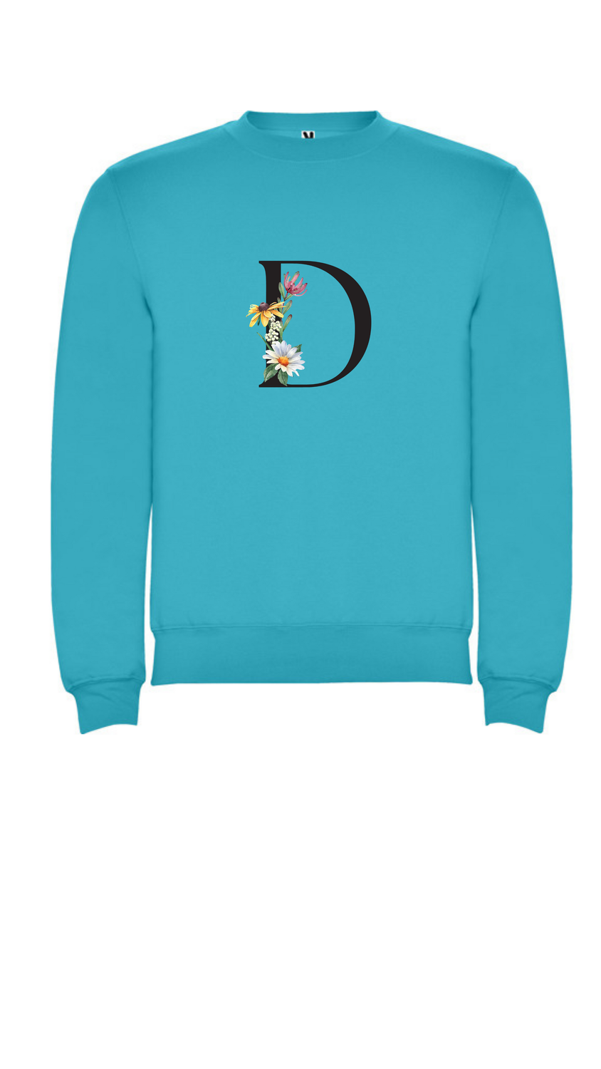 SUDADERA INICIAL FLORAL