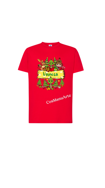 CAMISETA M/C NAVIDAD INFANTIL