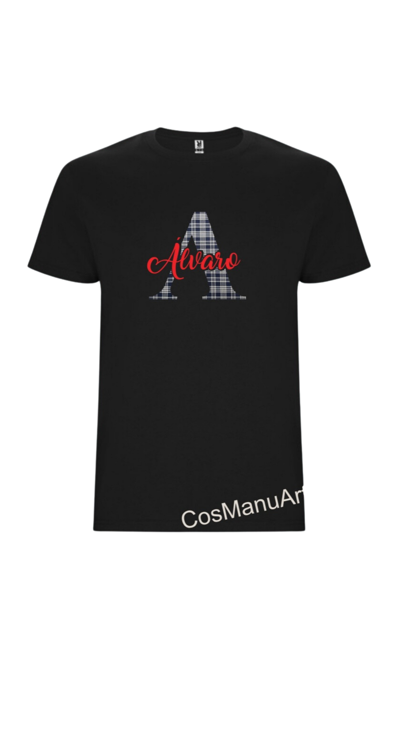 CAMISETA M/C CUADROS INFANTIL