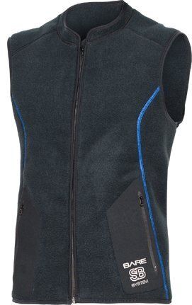 Bare SB system mid layer vest men