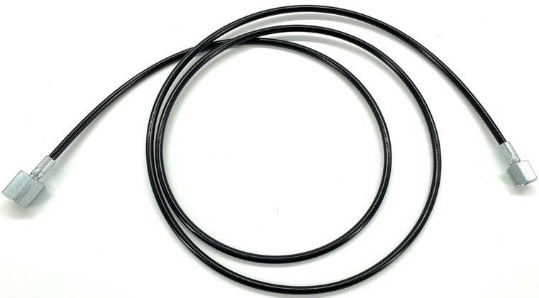 High pressure hose 1/4 &gt; 1/8 - 150cm overhevelsysteem schietsport