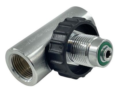 Adapter Male DIN 300 naar 2x Female g5/8DIN 300