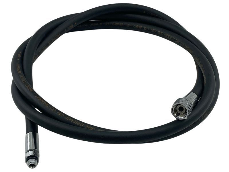 Middendrukslang 3/8 x 9/16 neo-rubberhose black 210 cm
