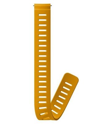 Suunto 24mm dive 1 silicone extension strap D5 amber xl