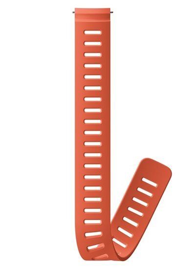Suunto 24mm dive 1 silicone extension strap D5 coral xl