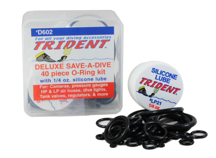 deluxe save a dive/40 o ringen with silicone