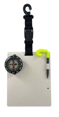 Schrijflei met kompas 15 x 18.7 cm