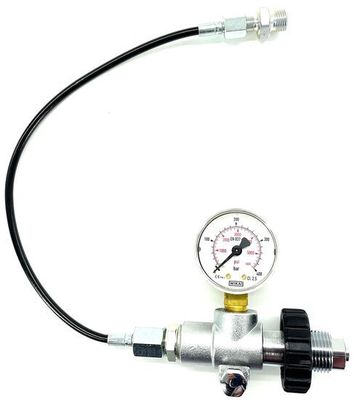 Overhevel systeem met manometer schietsport BSP