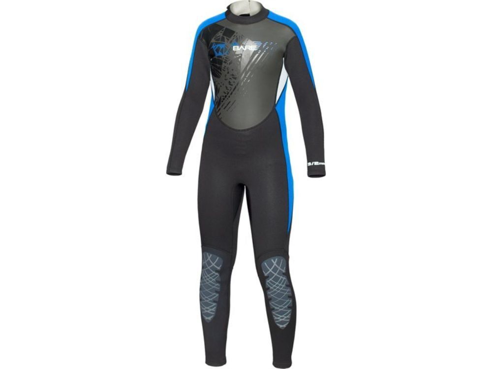 Bare 3/2mm Manta Full Blue - Youths