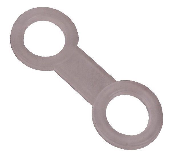 Snorkelhouder clear rubber