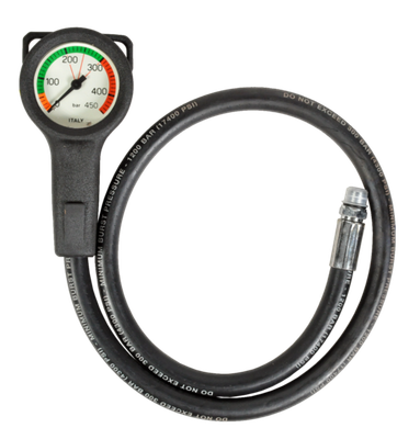 Manometer 52 mm slim 450 bar